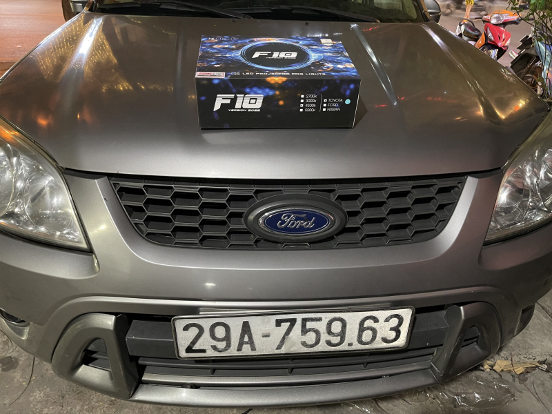 Độ đèn nâng cấp ánh sáng Bi gầm F10 New cho xe Ford escape 2011 29A75963